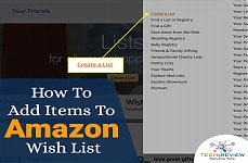 How To Add Items To Amazon Wish List
