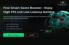 Free Smart Game Booster - Enjoy High FPS and Low Latency Gaming