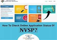 Online Application Status Of NVSP