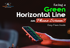 Green Horizontal Line on Phone Screen