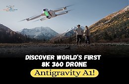 Discover World First 8k 360 Drone - Antigravity A1!