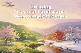 Creating Seasonal Landscapes from Simple Prompts