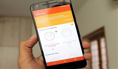 Customize Navigation Bar On Smartphone