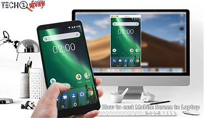 how to cast mobile screen to laptop