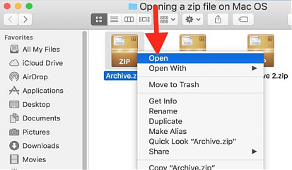 Unable To Expand Zip File on Mac