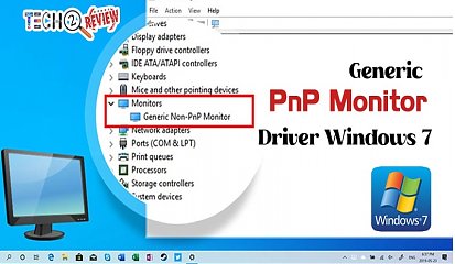 generic PnP monitor driver windows 7