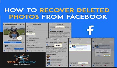 How To Recover Deleted Photos From Facebook