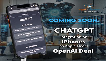 ChatGPT Integration on iPhones as Apple Nears OpenAI Deal