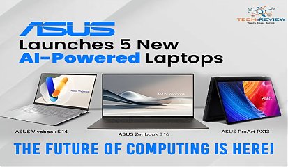 ASUS Launches 5 New AI-Powered Laptops The Future of Computing is Here.