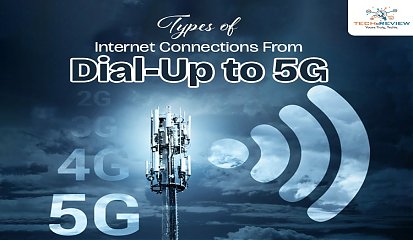 Types of Internet Connections From Dial-Up to 5G