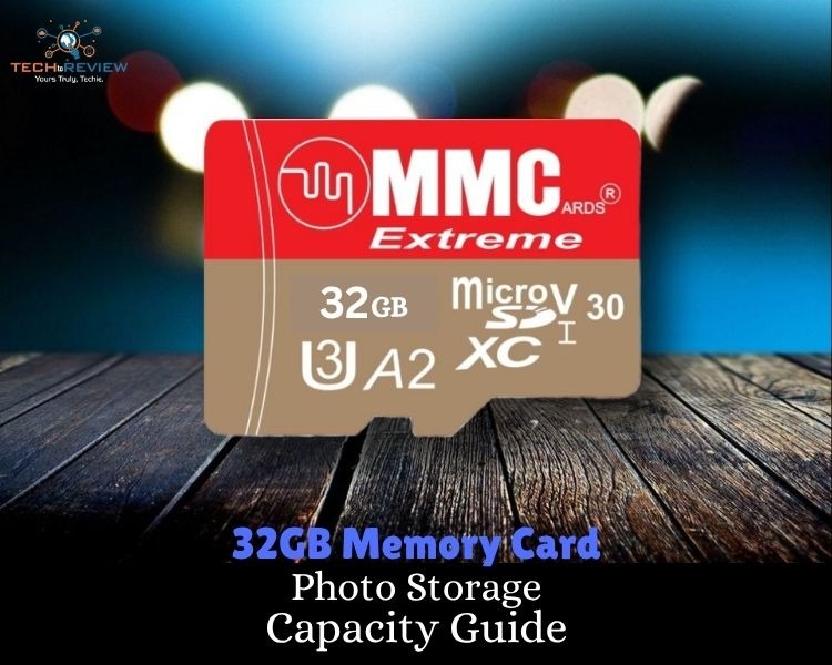 32GB Memory Card: Photo Storage Capacity Guide