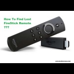 how to find lost firestick remote