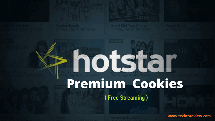 Hotstar Premium Account Cookies