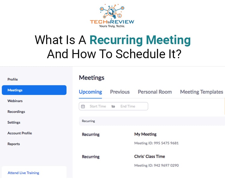 Recurring Meeting